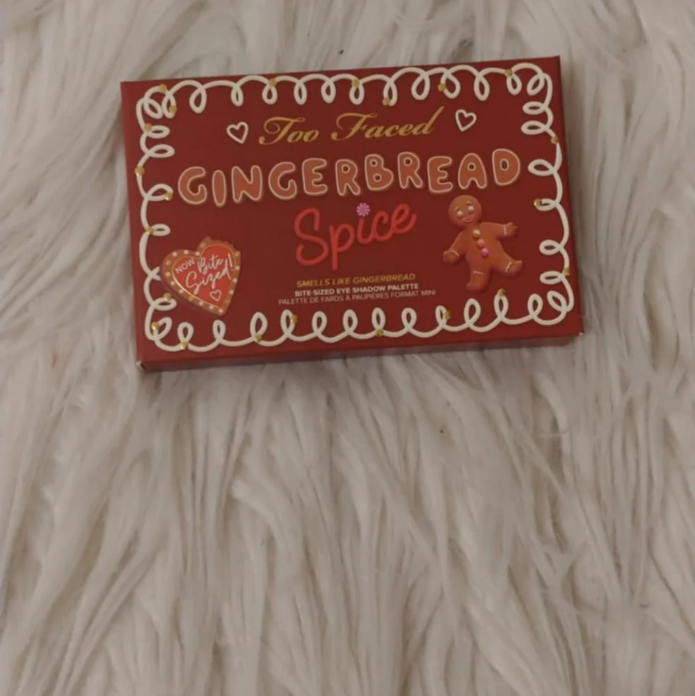 🎄FIRM! NWT TOO FACED GINGERBREAD SPICE BITE SIZE EYESHADOW PALETTE LIMITED EDIT